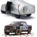 for Ford F150 Truck Car Cover 2009–2026, 100% Waterproof All-Weather | NO.1 UV Sun & Heat Protection, Paint-Safe Lining, Driver-Side & Charging Port Zippers, Windproof