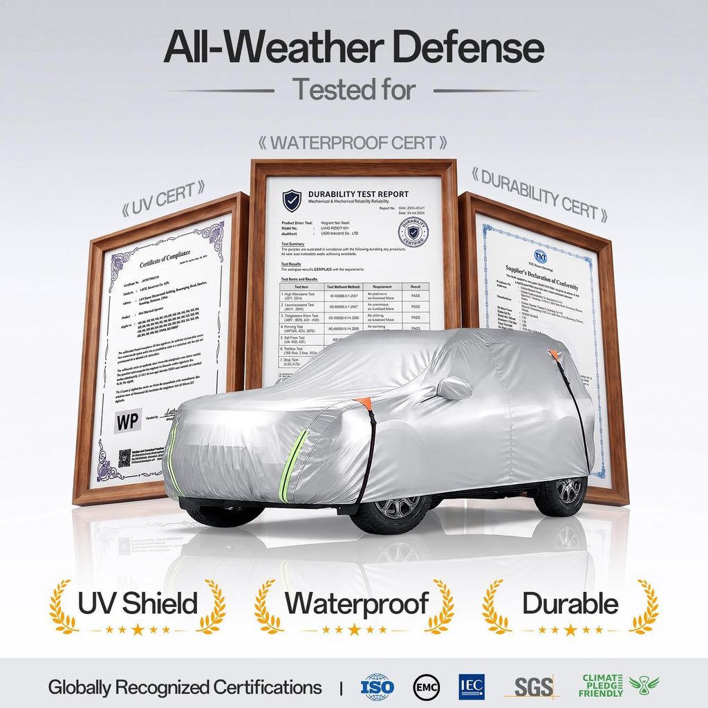 for Toyota 4Runner Car Cover 2002-2026, 100% Waterproof All-Weather