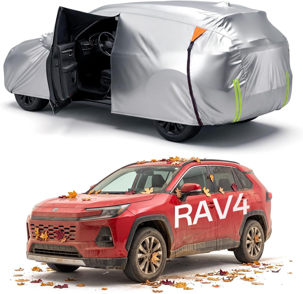 for Toyota RAV4 Car Cover 1996-2026, 100% Waterproof All-Weather