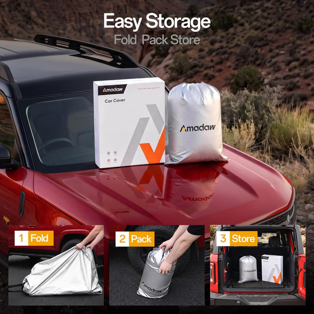for Toyota 4Runner Car Cover 2002-2026, 100% Waterproof All-Weather