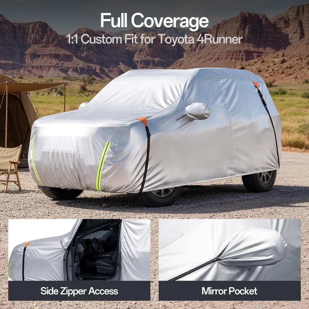 for Toyota 4Runner Car Cover 2002-2026, 100% Waterproof All-Weather