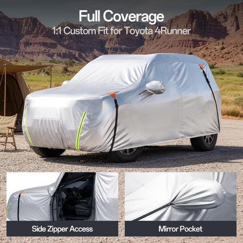 for Toyota 4Runner Car Cover 2002-2026, 100% Waterproof All-Weather