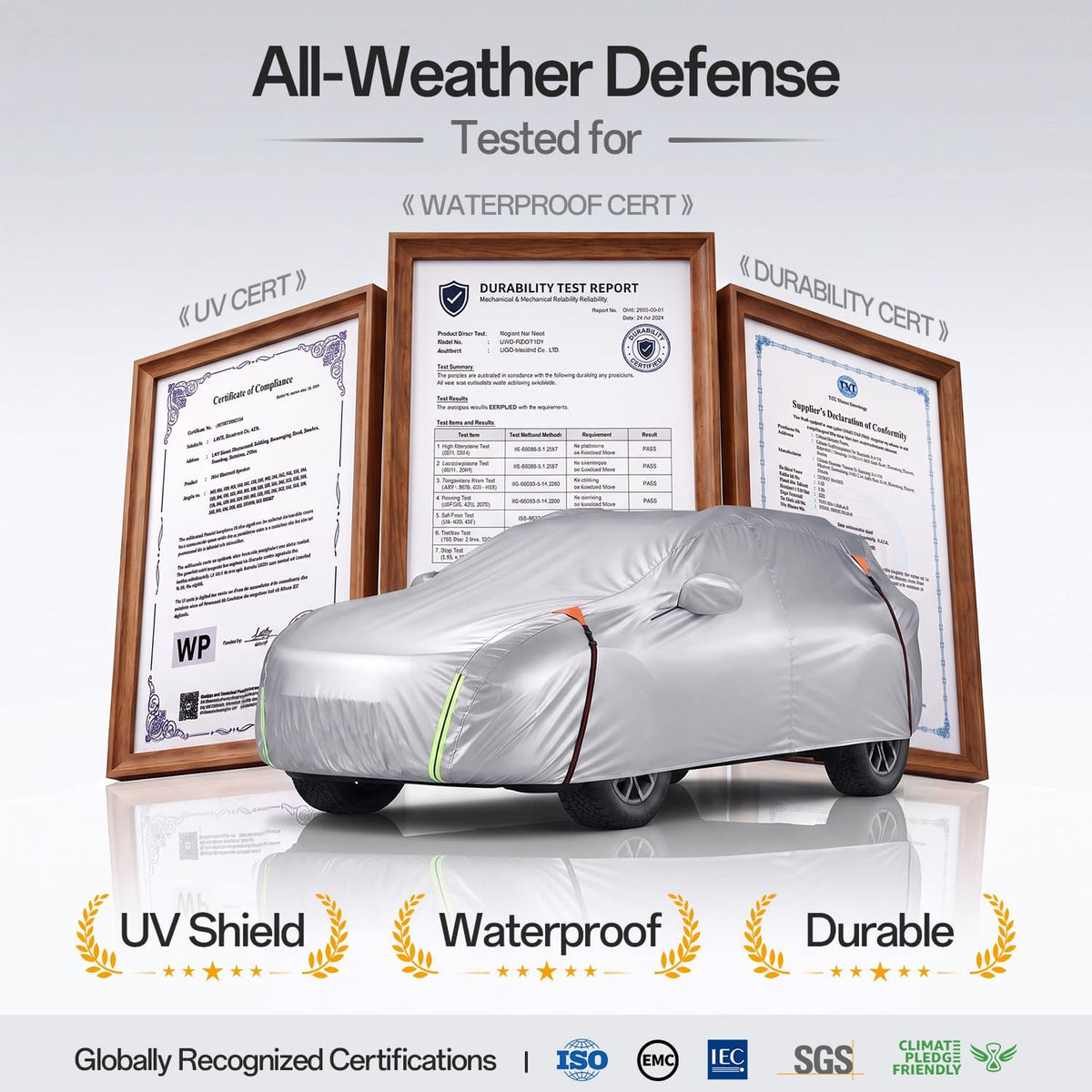 for Toyota RAV4 Car Cover 1996-2026, 100% Waterproof All-Weather