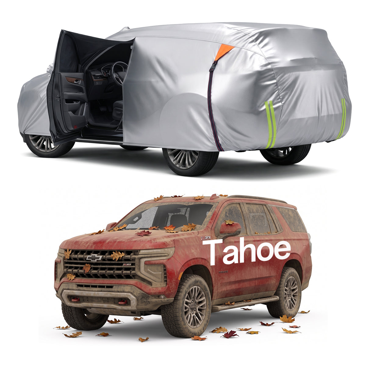 for Car Cover, 100% Waterproof All-Weather